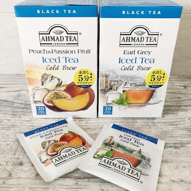 水出し5分！「AHMAD TEA コールドブリュー」