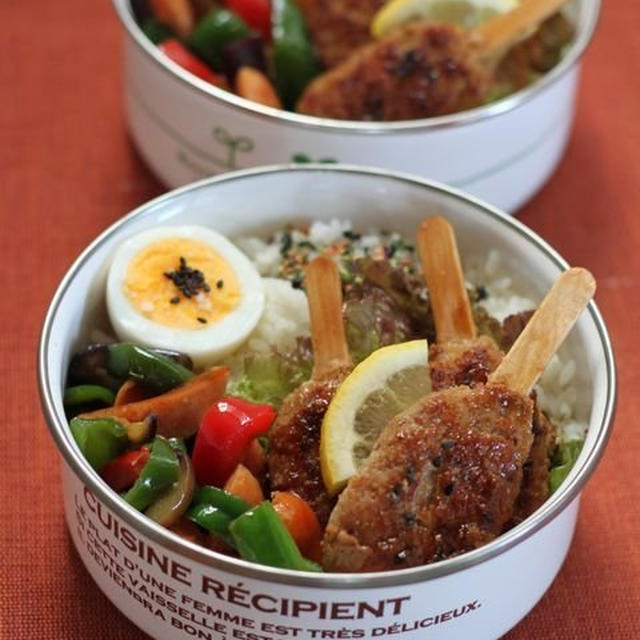 シシカバブ弁当　☆　暑さ対策♪