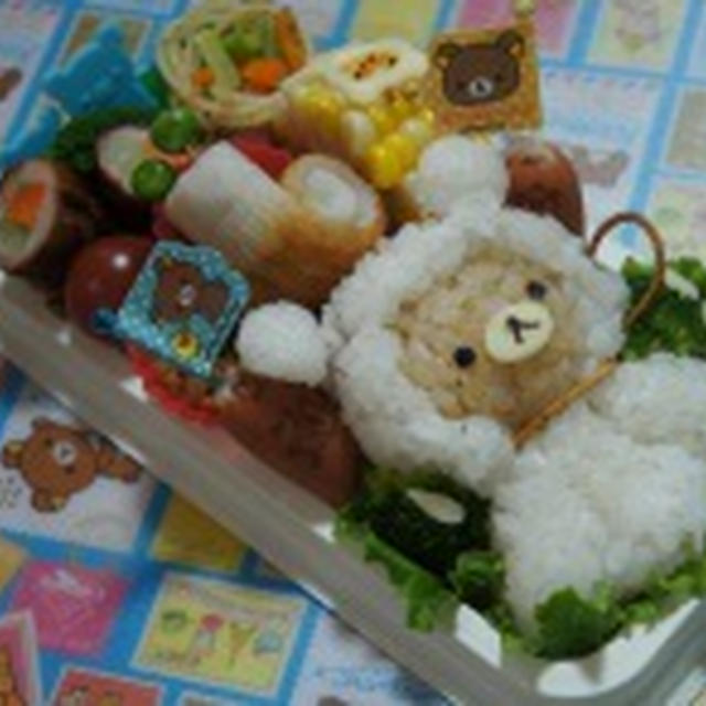 リラックマdeあーした天気になーれ♪♪弁当～。※フライデー発売日ｗｗ