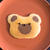 くまの絞り出しパンケーキ