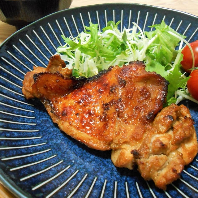簡単！！鶏もも肉の味噌漬け焼きの作り方/レシピ