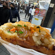 南大門市場で食べ歩き。行列のできる屋台の野菜ホットク！その他の人気グルメも
