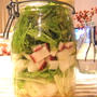 水菜と大根のストックサラダ