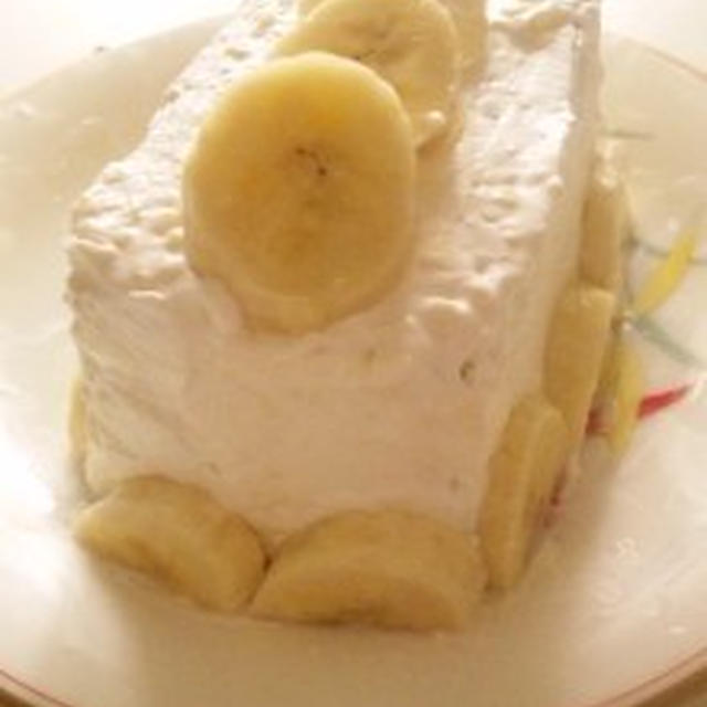 バナナ救済 しっとりふわふわバナナショートケーキのレシピ By すぱさん レシピブログ 料理ブログのレシピ満載