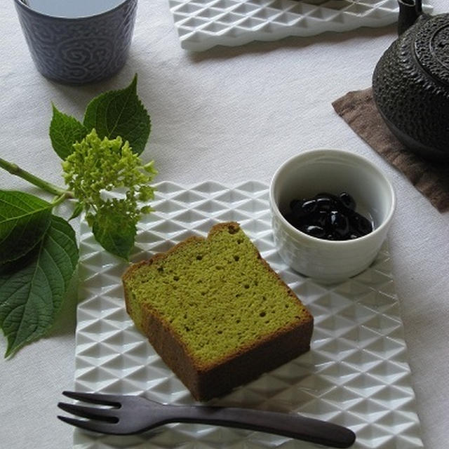 抹茶のパウンドケーキ ＆ 嬉しいこと♪