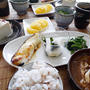 簡単だけど品数多し。孫は優しい朝ごはん　と　下剋上！？