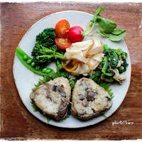 鶏飯おにぎりで朝ごはん