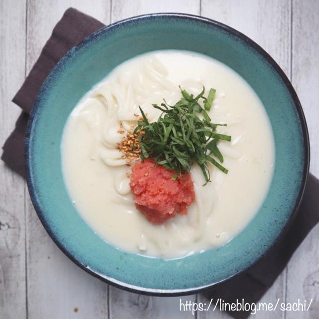 10分で簡単お店の味！とろ～り濃厚な明太子クリームうどん#michill