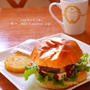 ハンバーガー×ハッシュドポテトランチ～壇蜜( ´艸｀)