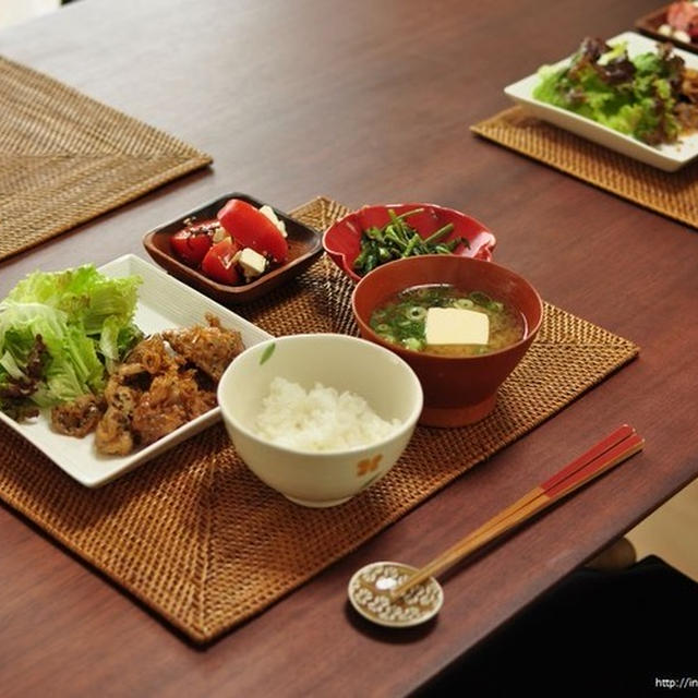 ≪冷やして食べる茄子の辛味醤油漬け≫と、自分の体形を知るための「ものさし」のようなもの