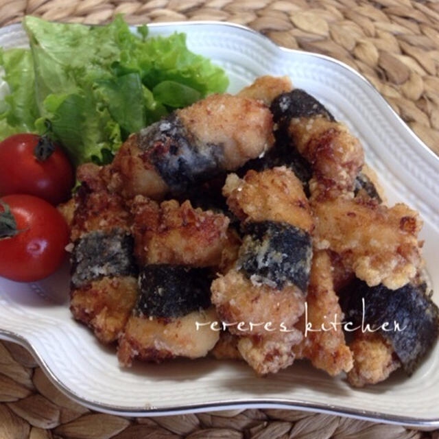 鶏むね肉で海苔巻きチキン/生後5ヶ月