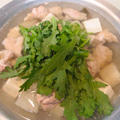大根と鶏肉のシンプル鍋