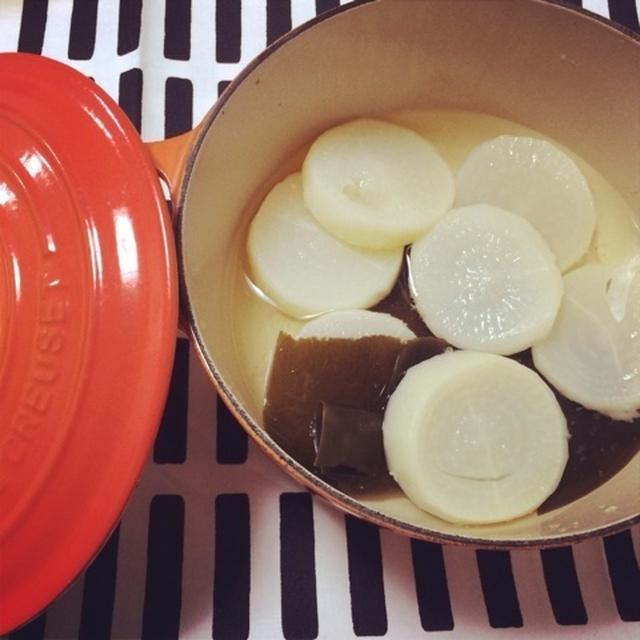 ルクルーゼでふろふき大根