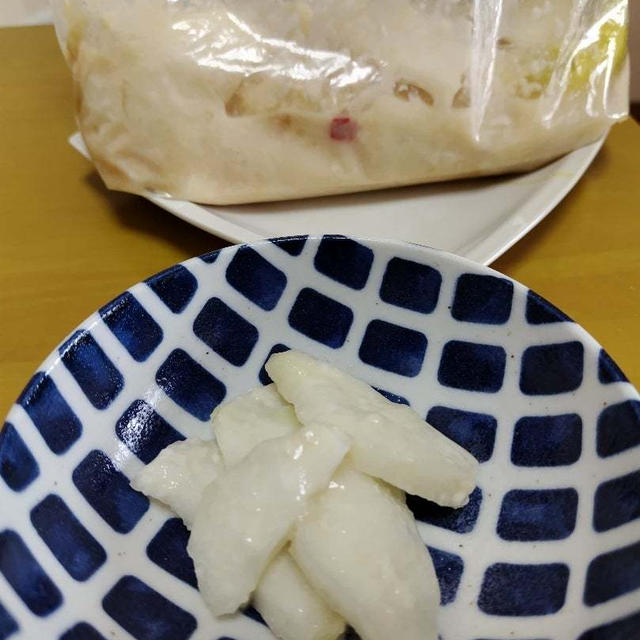 干し大根で簡単漬け物