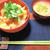 あぶら麩とささ身の卵とじ丼