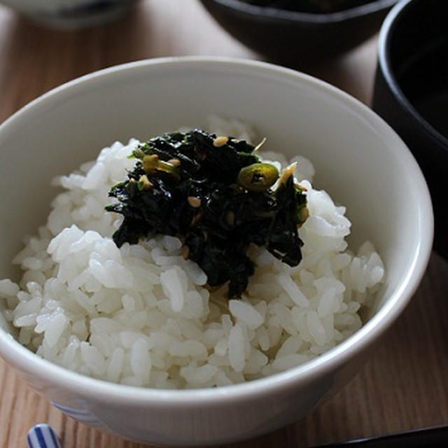 葉唐辛子の佃煮