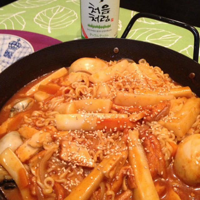韓国のお餅を使って ラッポギ By イェジンさん レシピブログ 料理ブログのレシピ満載