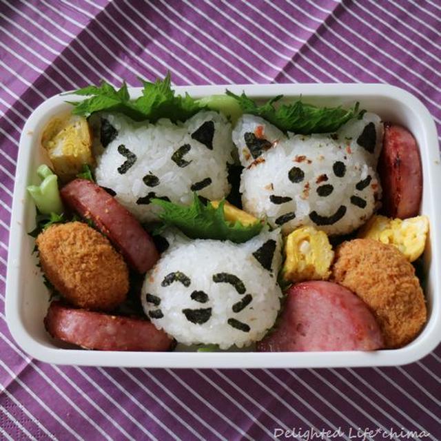 カレーメンチのにゃんにゃん弁当