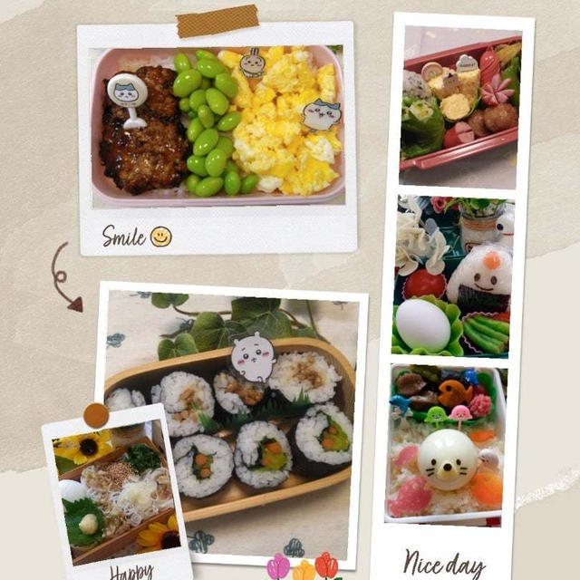 今週のお弁当のまとめ6選(8/19～24)     #平日お昼ご飯はお弁当or外食