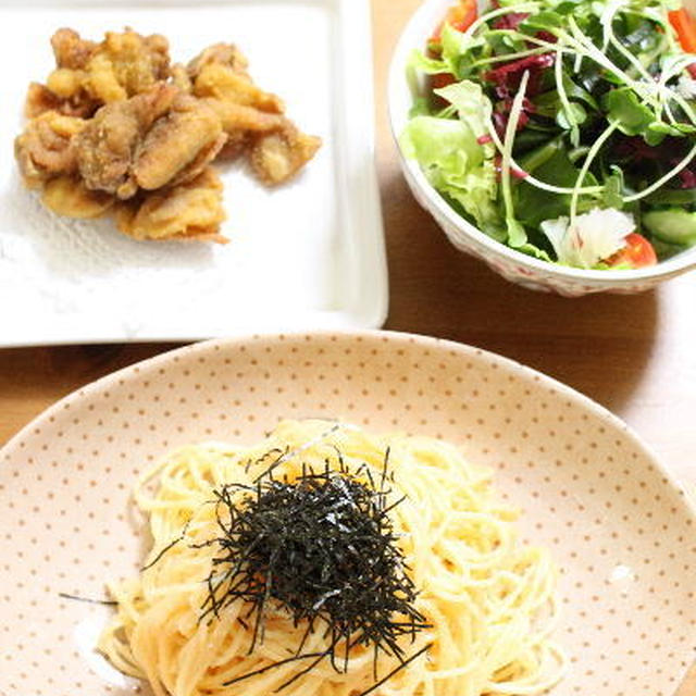 娘の大好きな物を作った晩ご飯