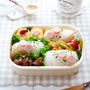 簡単デコ★さくらんぼおにぎりのお弁当♪