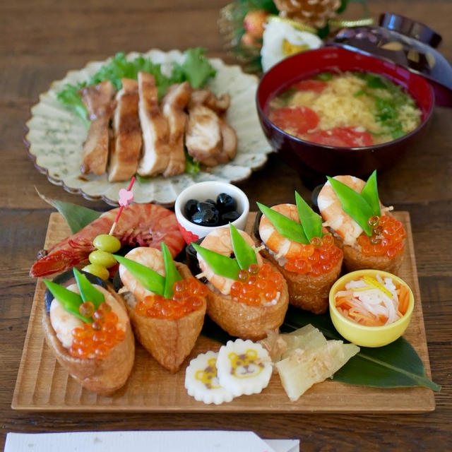 正月、三が日目のごはん