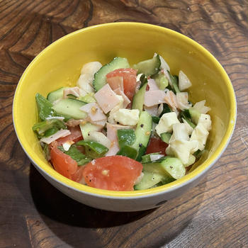 絶品！簡単！生野菜のサラダ