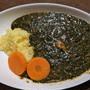 おうちごはん　〜我が家のサグカレー〜