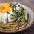 【おかかバターの目玉焼きのせパスタ】レシピ＊かつお節の旨味がギュッ