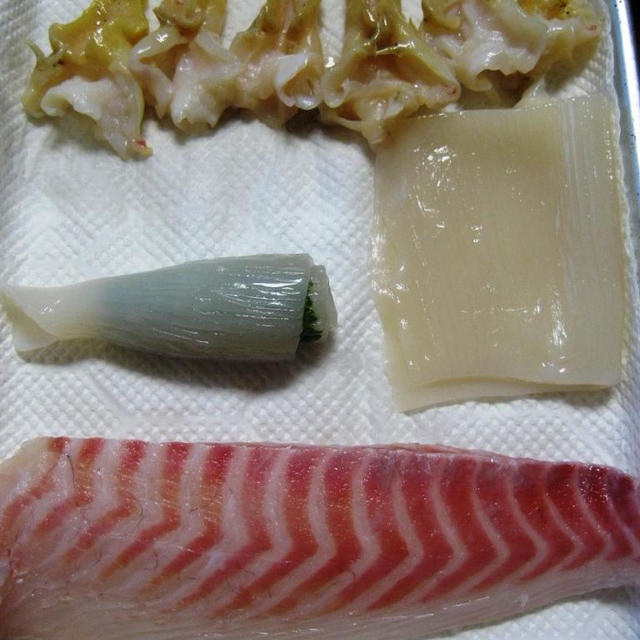 一気に夏真っ盛り　『お刺身の盛り合わせ』
