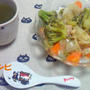 野菜の甘酢あんかけ