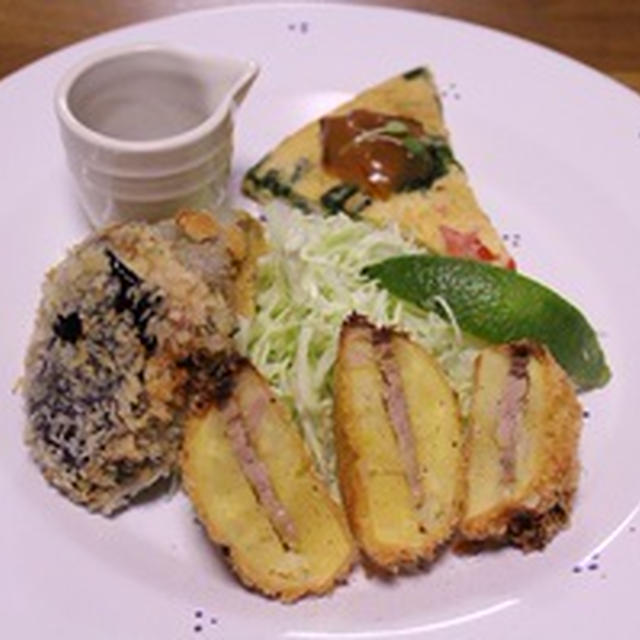 角煮のポテトサンドフライ