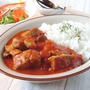 食べごたえ満点！ポークジンジャートマトカレー