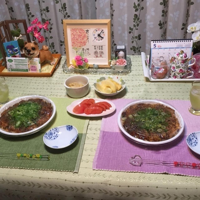 カープソースのお好み焼き