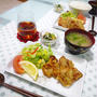 「めんつゆで下味！簡単から揚げ」献立（夕食・肉）