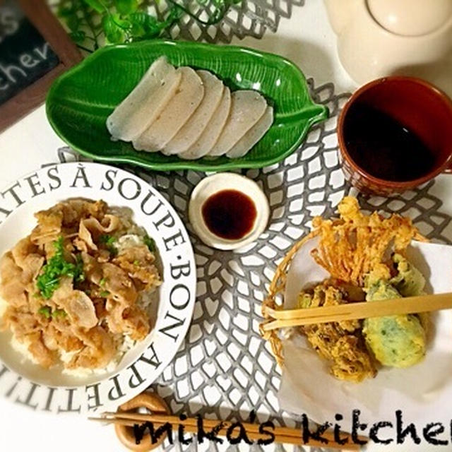 ☆みぞれわさび豚丼&くま弁当☆