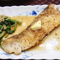 タラのムニエル・爽やかドレッシングソース（レシピ付）