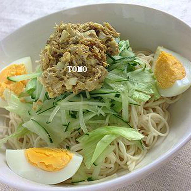 サバ水煮缶　ｄｅ　サバのカレー風素麺