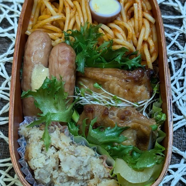 たまにナポリタン弁当～195