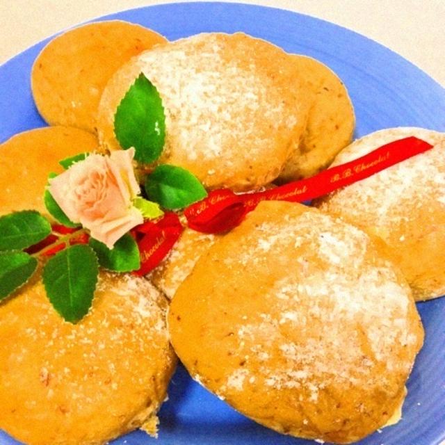 プルーンとレーズンのパン