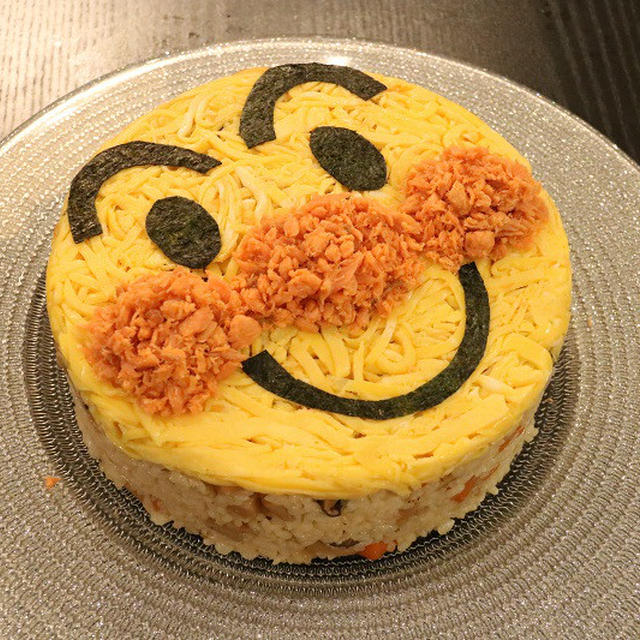 こどもの日に アンパンマン寿司ケーキを作ろう By みきママさん レシピブログ 料理ブログのレシピ満載