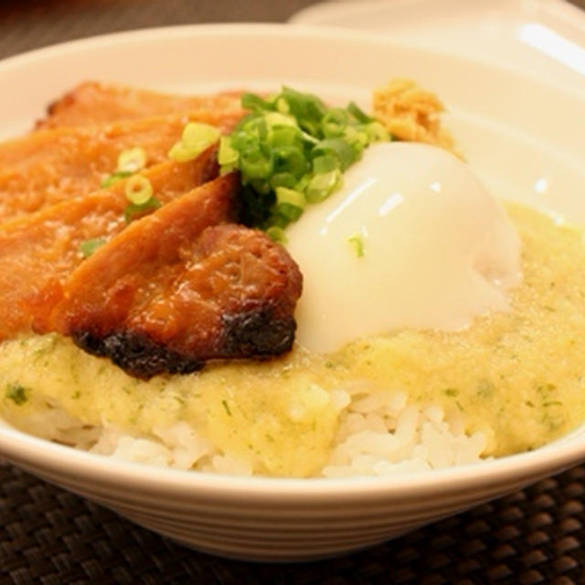 豚味噌とろろ丼（Recipe）