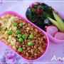 ☆畑のお肉と卵のそぼろ弁当☆