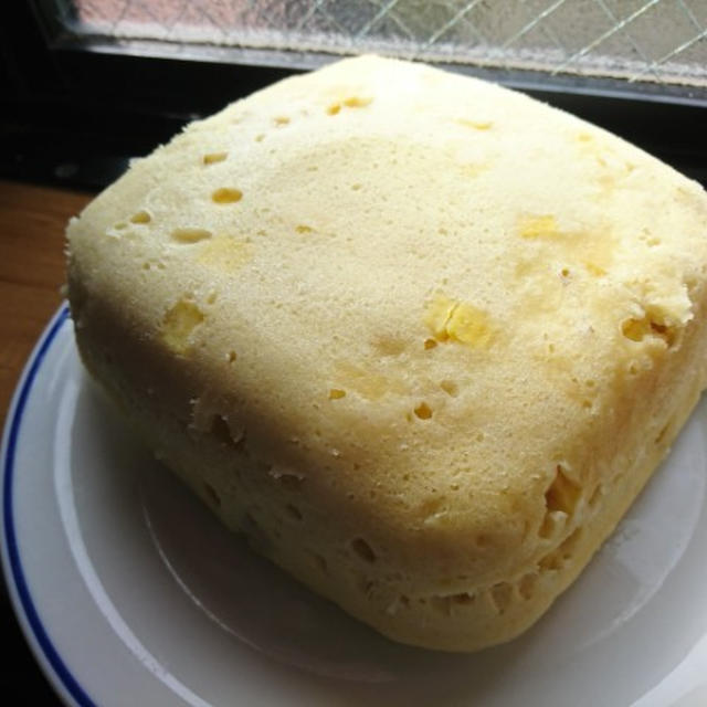 サツマイモのレンチンケーキ再び