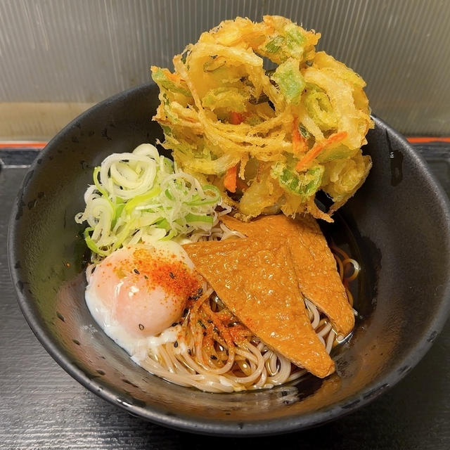 立ち蕎麦行脚「ゆで太郎新川2丁目店の朝きつね」