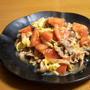 【簡単レシピ】トマトと豚肉の卵炒め