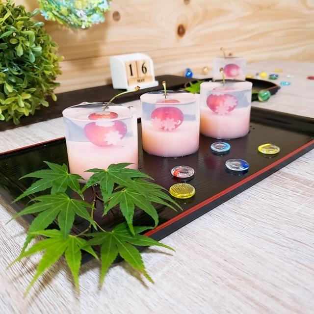 さくらんぼの水ようかん