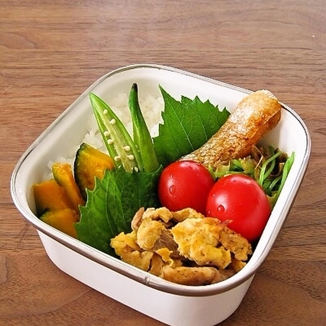 豚肉の卵炒め弁当