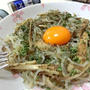 しらたきとごぼうのコンソメチーズ炒め　パスタ風☆　