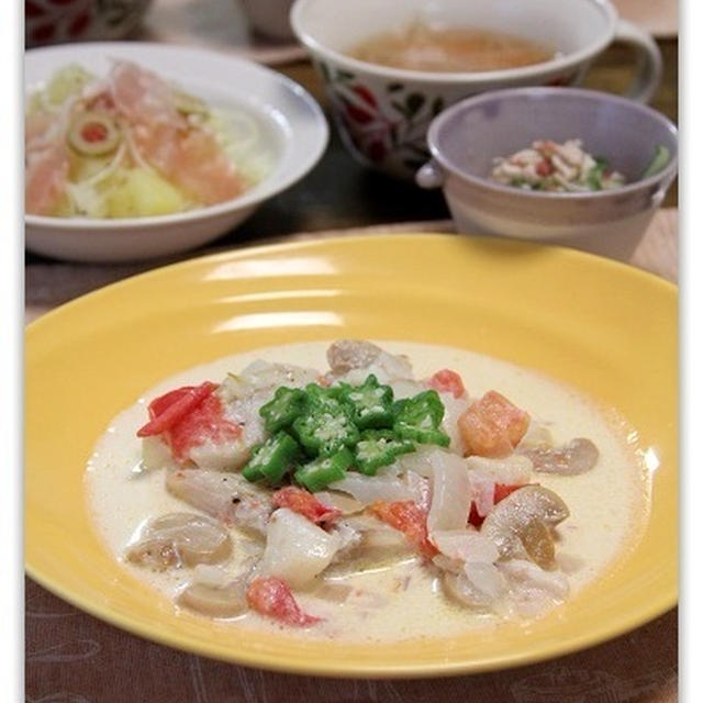 胃腸に優しい たらのクリーム煮 By Miyukiさん レシピブログ 料理ブログのレシピ満載